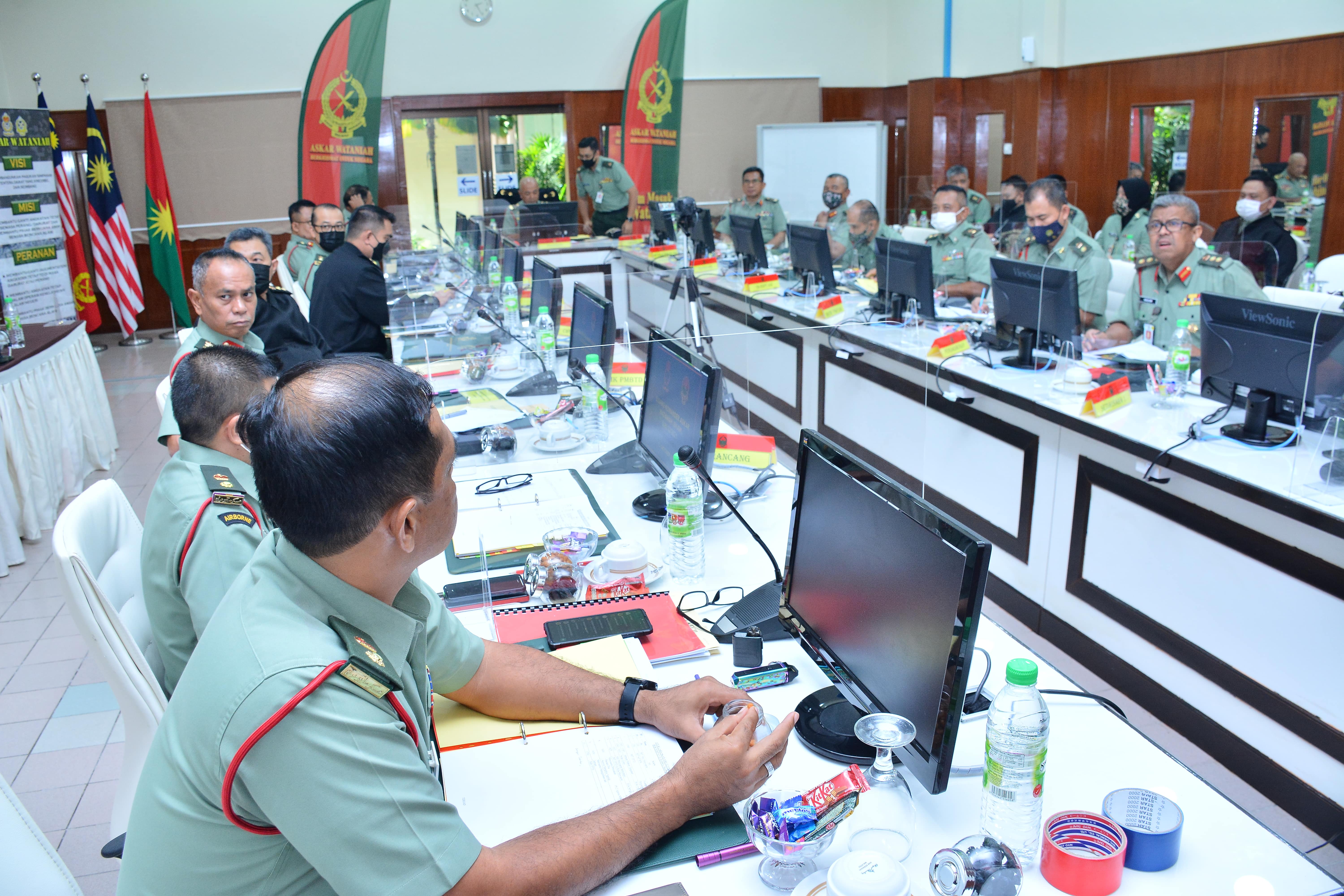 Mesyuarat Sidang Komander Askar Wataniah SKAW 1 min